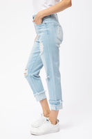 B&C Light Wash Boyfriend Jeans