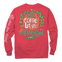 Itsa Let Us Adore Him L/S Tee