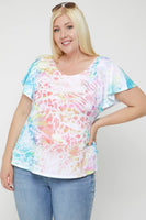
              Mermaid Splashes Top (Plus)
            