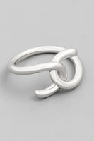 Loose Twist Knot Ring