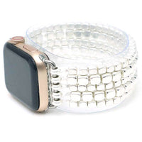 Cubed Metal Bead iPhone Watch Band