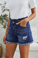 
              Best Day Ever Dark Wash Shorts
            