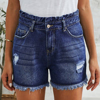 Best Day Ever Dark Wash Shorts