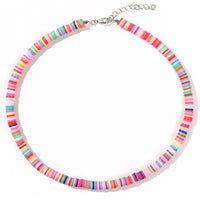 Disc Beads Choker Necklace