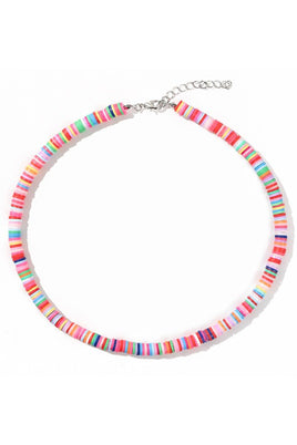 Disc Beads Choker Necklace