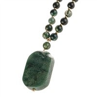 
              Natural Stone Beaded Necklace
            