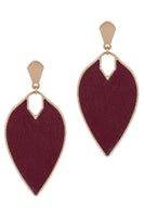 Marquise Dangle Post Earring