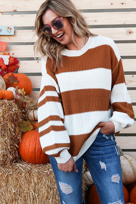 All The Stripes Sweater