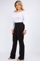 High Rise Ponte Pants (Plus)