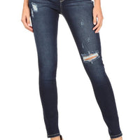 Super Dark Wash Skinny Jeans