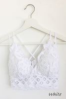 Crochet Lace Bralette (Plus)