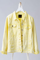 
              Pastel Denim Jacket
            