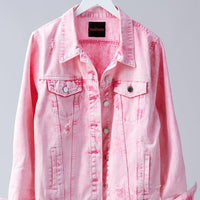 Pastel Denim Jacket