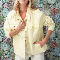 Pastel Denim Jacket