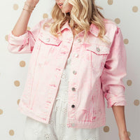 Pastel Denim Jacket