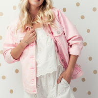 Pastel Denim Jacket