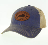 Grand Rivers Leather Patch Cap