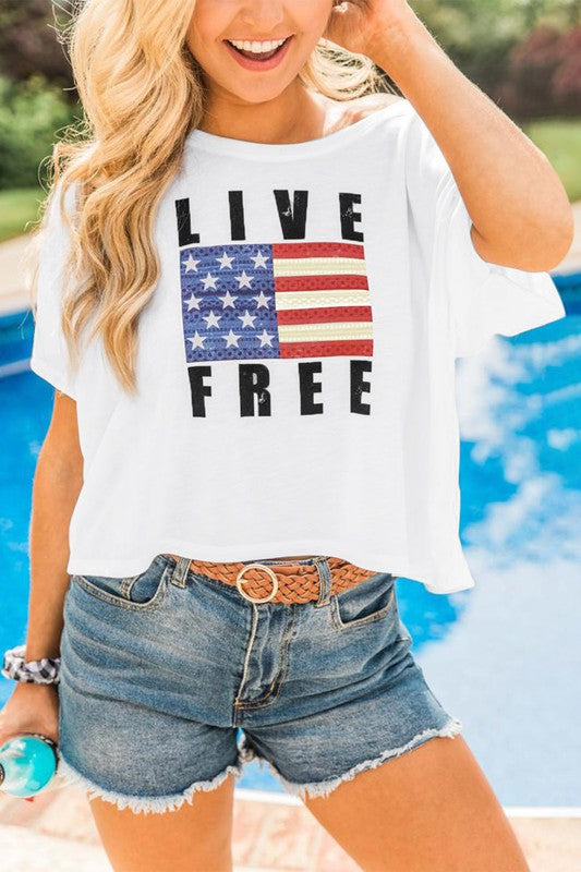 Live Free Crop