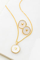 
              Heart Coin Necklace
            