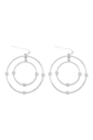 Double Circle Knot Earrings