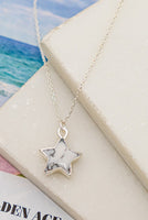 Stone Star Pendant