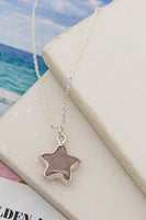 Stone Star Pendant