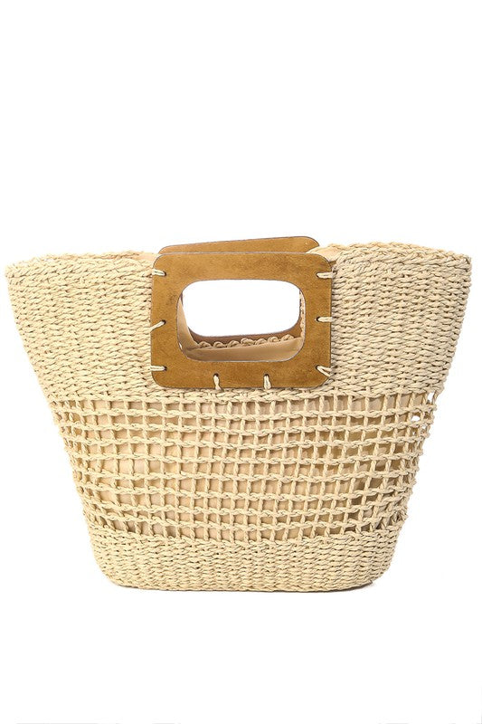 Shirley's Straw Tote