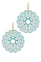 Filigree Circle Earring