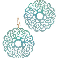Filigree Circle Earring