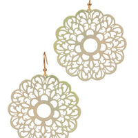 Filigree Circle Earring