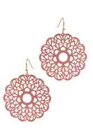 Filigree Circle Earring