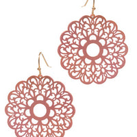 Filigree Circle Earring