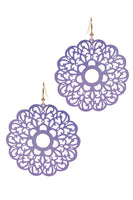 Filigree Circle Earring