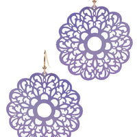 Filigree Circle Earring