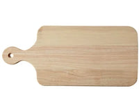 Natural Wood Large Charcuterie Cutting Board 18" x 8"