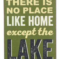 Wood Lake Home Sign