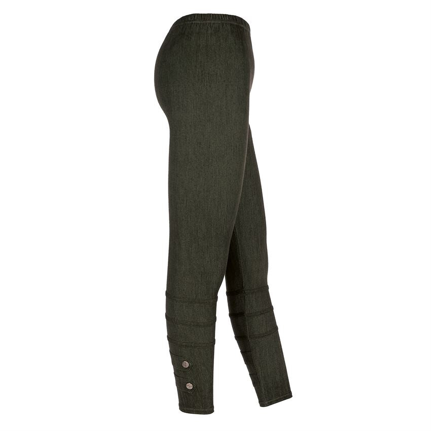 Coco+Carmen Moto Jeggings with Button Detail