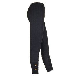 Coco+Carmen Moto Jeggings with Button Detail