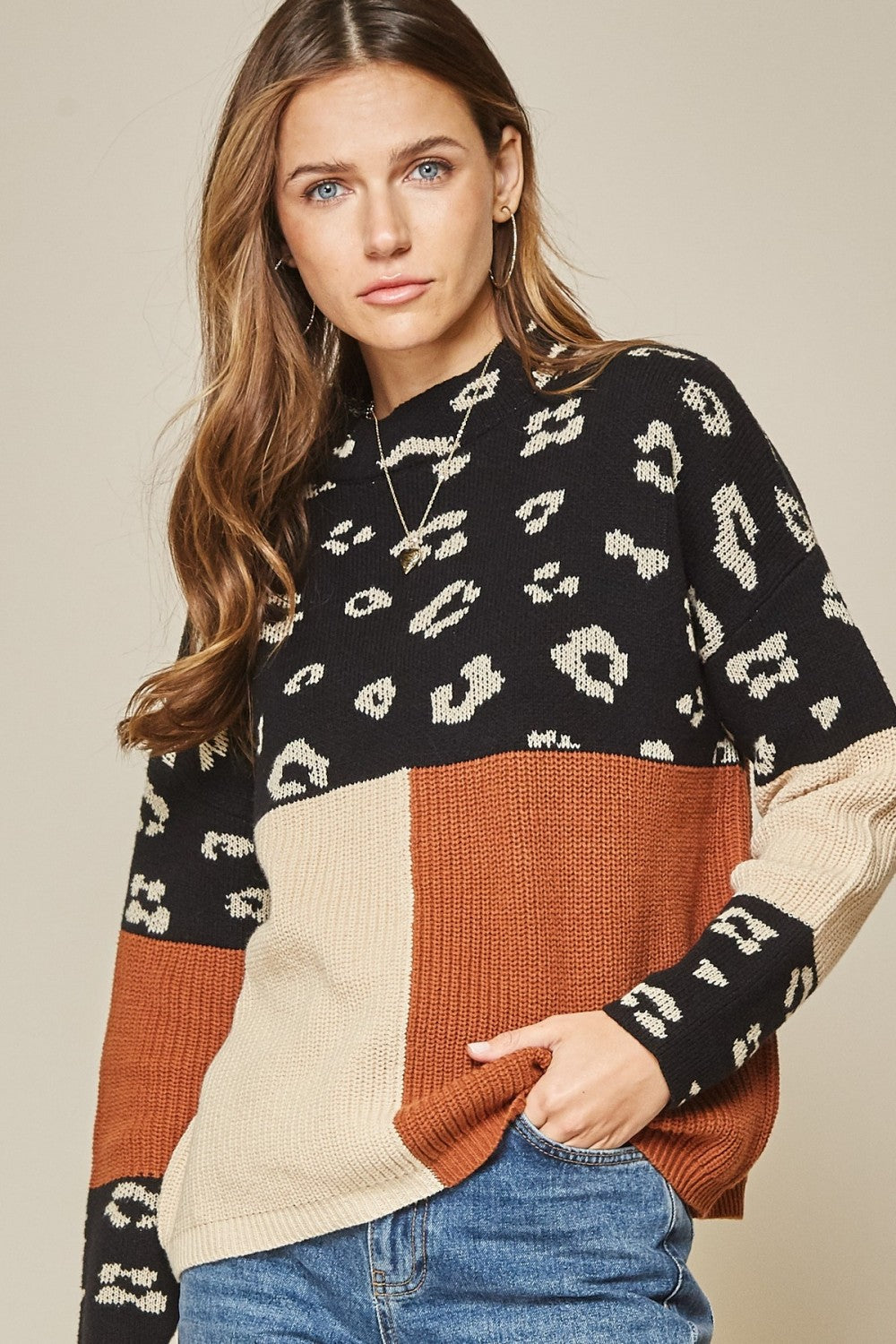 Mocha Me Crazy Sweater (Plus)