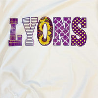 Patchwork LYONS Tee