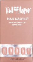Red Aspen Nail Dashes - Short