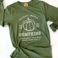 Famers Market Pumpkin Tee