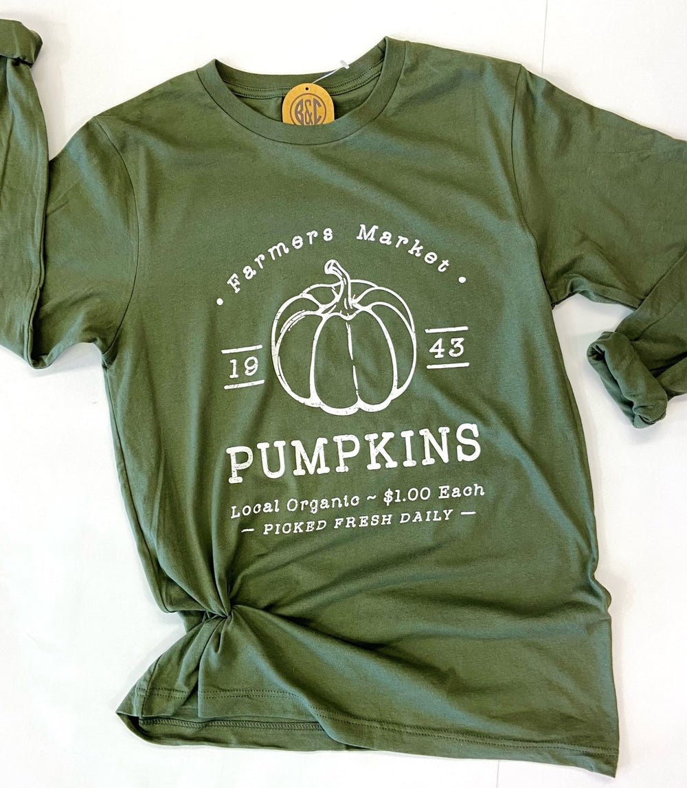 Famers Market Pumpkin Tee