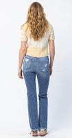 
              Judy Blue Destroyed Straight Leg Jeans
            