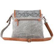 Arcane Canvas & Leather Shoulder Bag