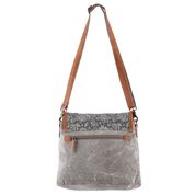 Arcane Canvas & Leather Shoulder Bag