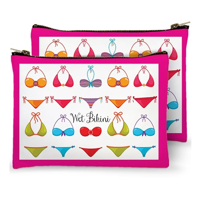 Wet Bikini Zippered Bag