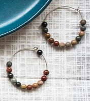 Mother Earth Agate Earrings