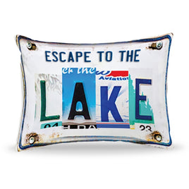 Escape To The Lake Pillow
