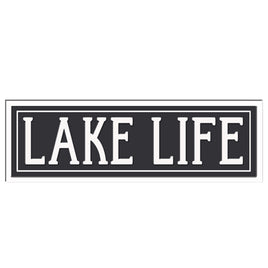 Metal Lake Life Sign
